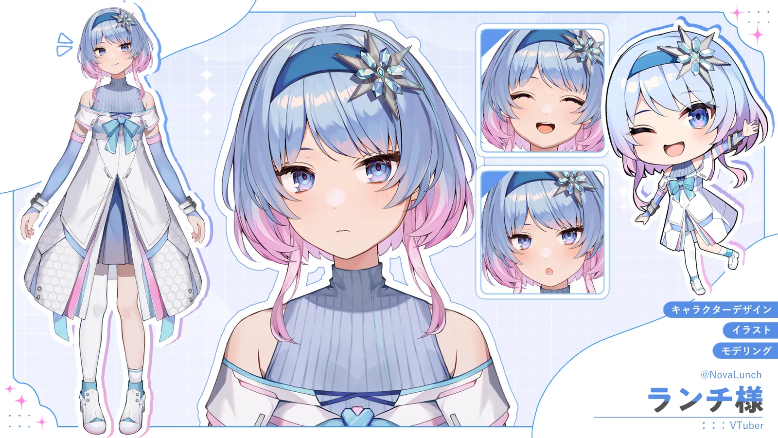 ランチ様のVTuber制作実績